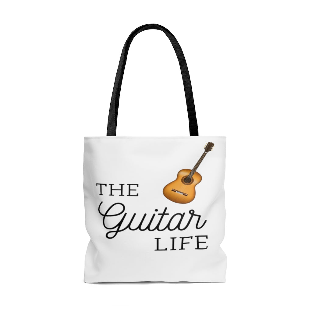 The Guitar Life Tote Bag | Music Gifts Depot