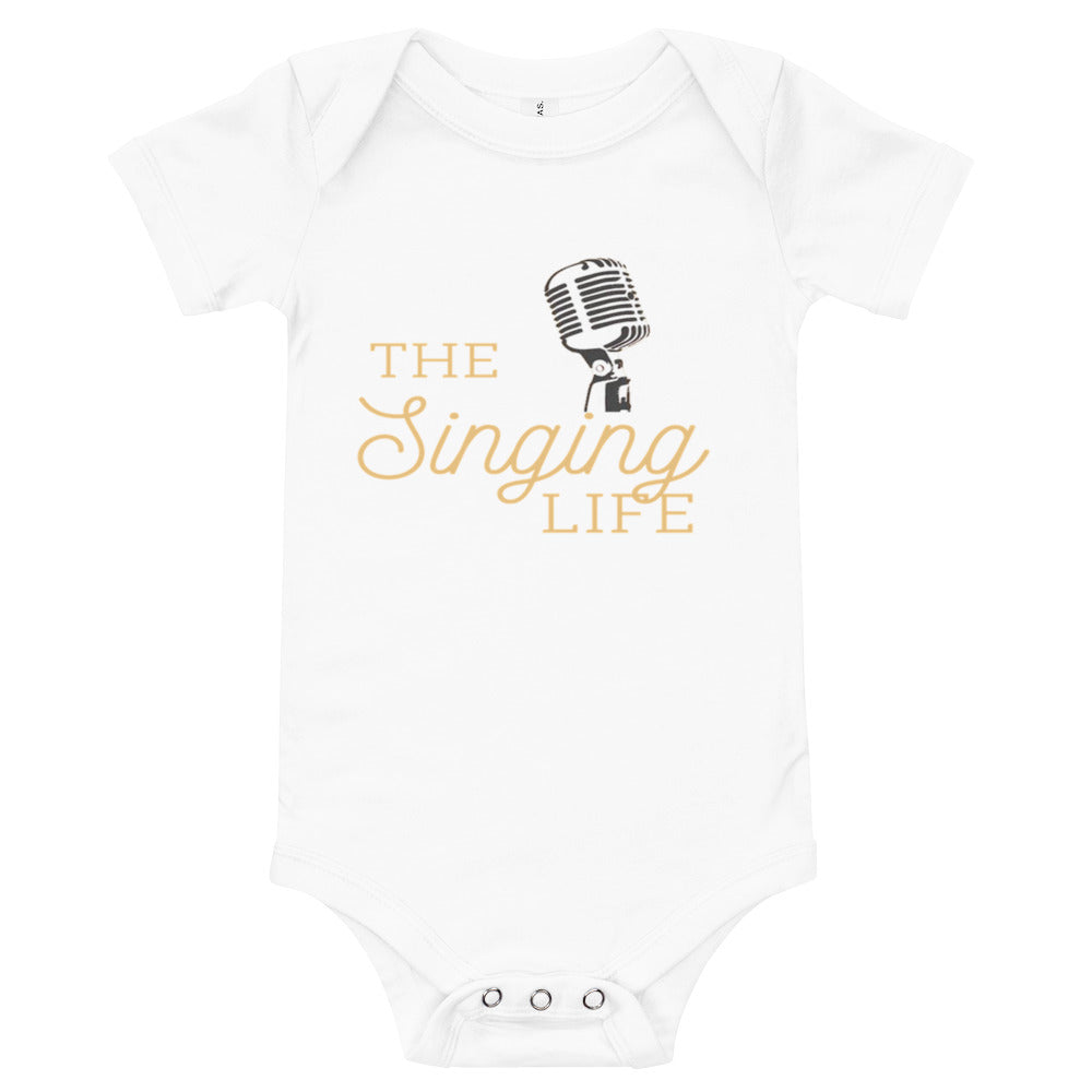 The Singing Life Baby short sleeve one piece - Music Gifts Depot