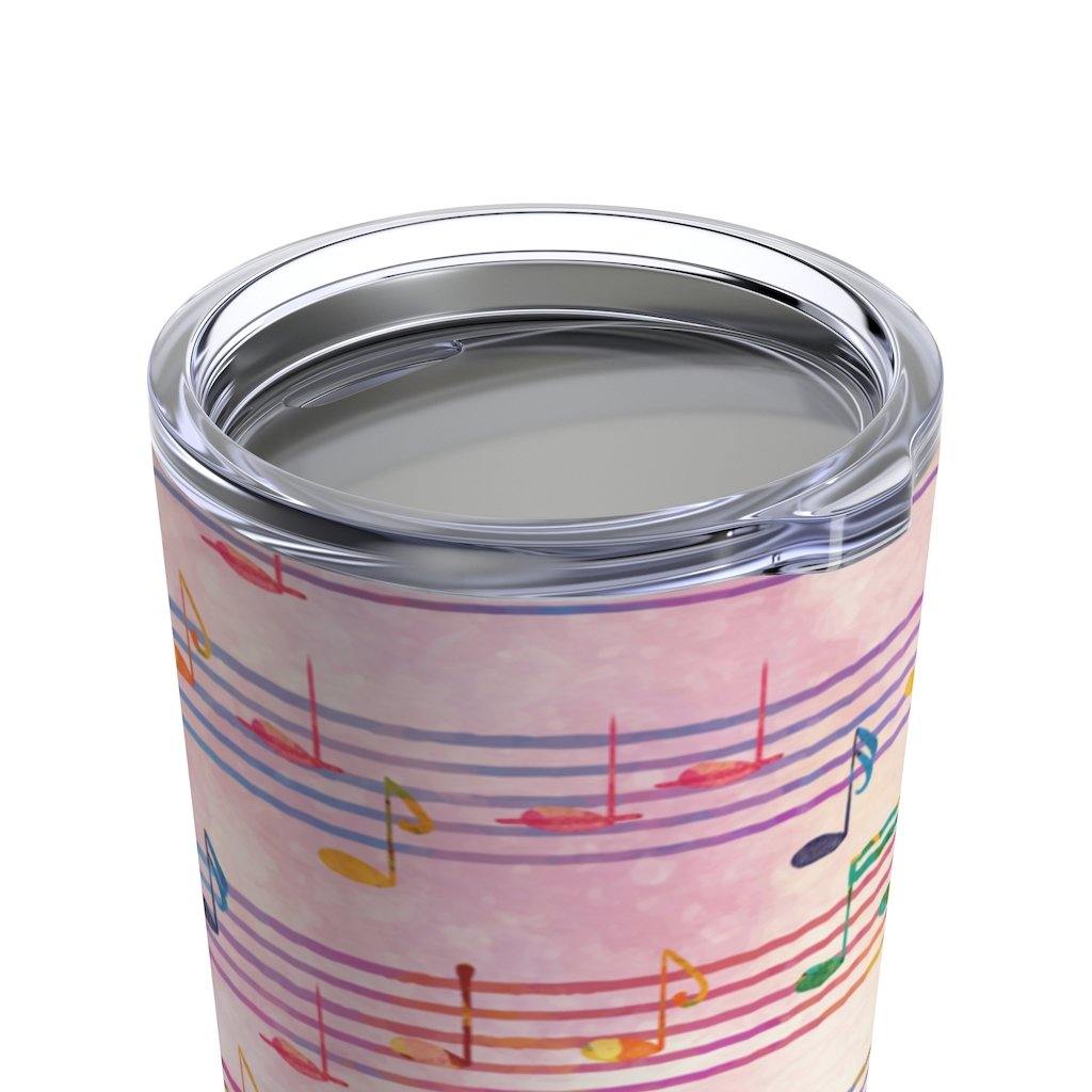 Colorful Music Note Tumbler 20oz - Music Gifts Depot