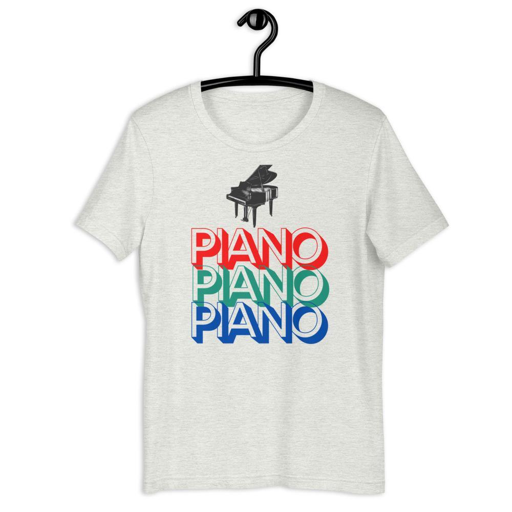 Colorful Piano T-Shirt - Music Gifts Depot