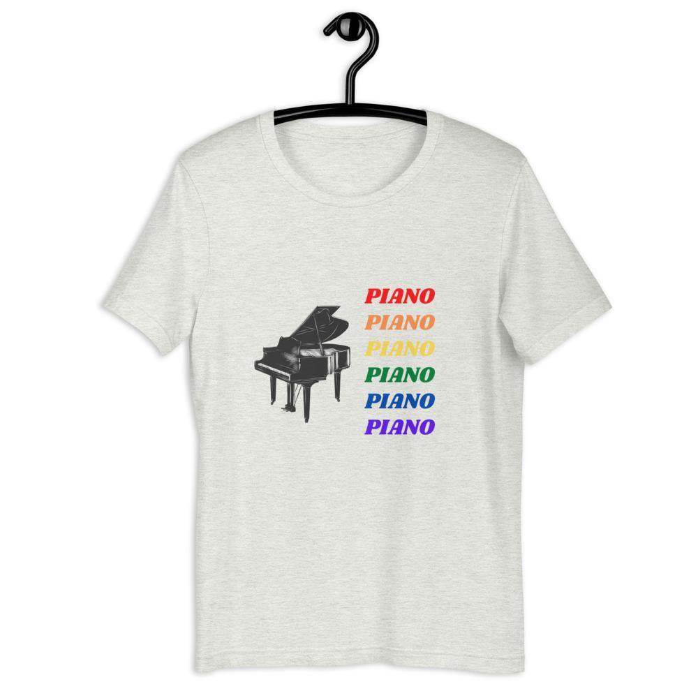 Colorful Piano T-Shirt - Music Gifts Depot