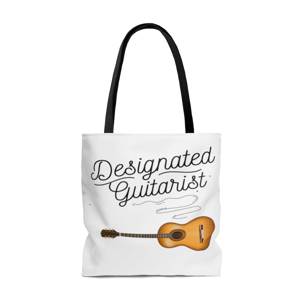 Designated Guitarist Tote Bag - Music Gifts Depot