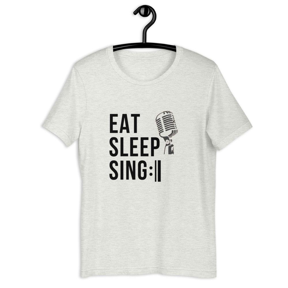 Eat Sleep Sing Repeat T-Shirt - Music Gifts Depot