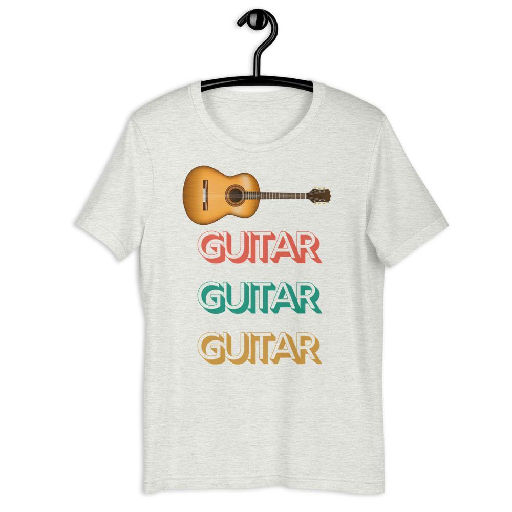 Guitar Guitar Guitar T-Shirt - Music Gifts Depot