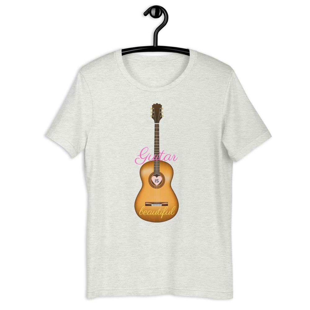 Guitar Is Beautiful T-Shirt - Music Gifts Depot