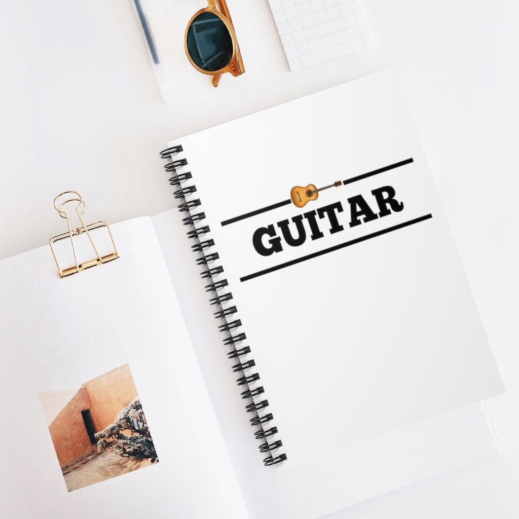 Guitar Spiral Notebook - Music Gifts Depot