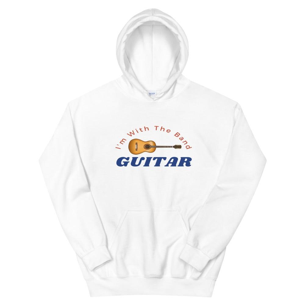 I'm With The Band Guitar Hoodie - Music Gifts Depot