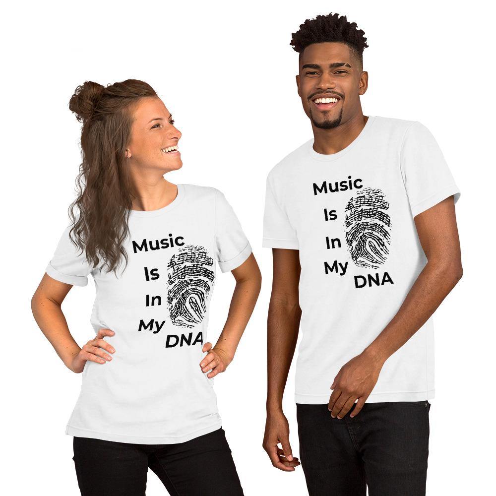 Music is in my DNA T-Shirt - Music Gifts Depot