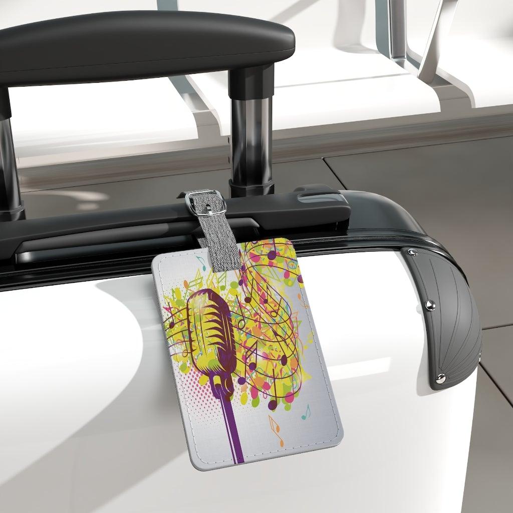 Music Luggage and Instrument Case Tag - Music Gifts Depot