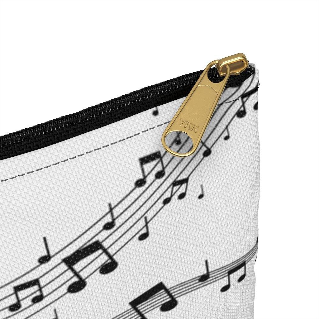 Music Note Accessory Pouch - Music Gifts Depot