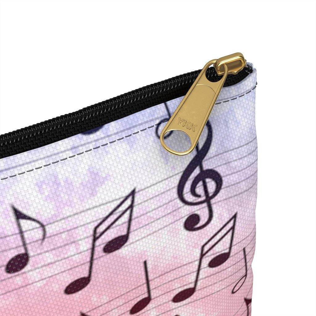 Music Note Accessory Pouch - Music Gifts Depot