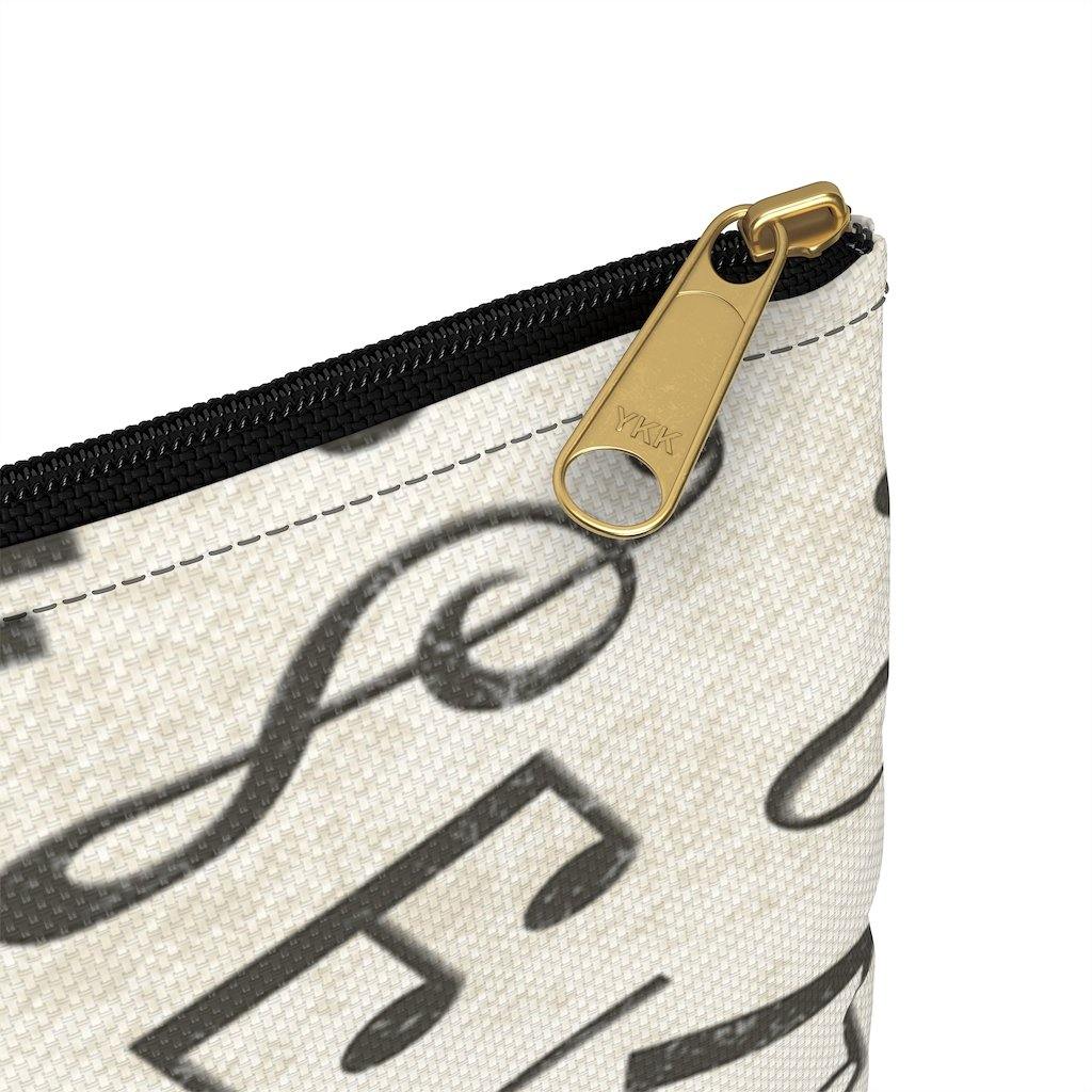 Music Note Accessory Pouch - Music Gifts Depot