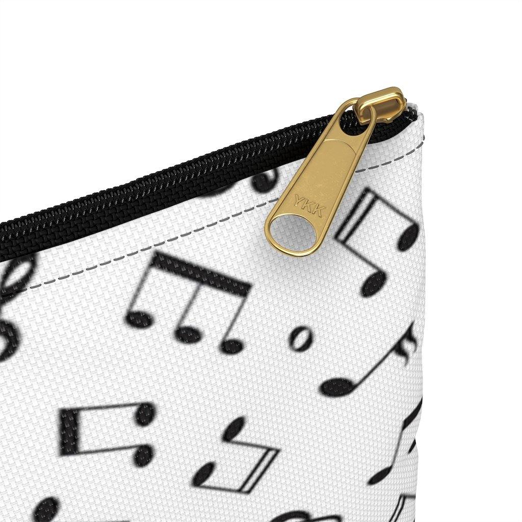 Music Note Accessory Pouch - Music Gifts Depot