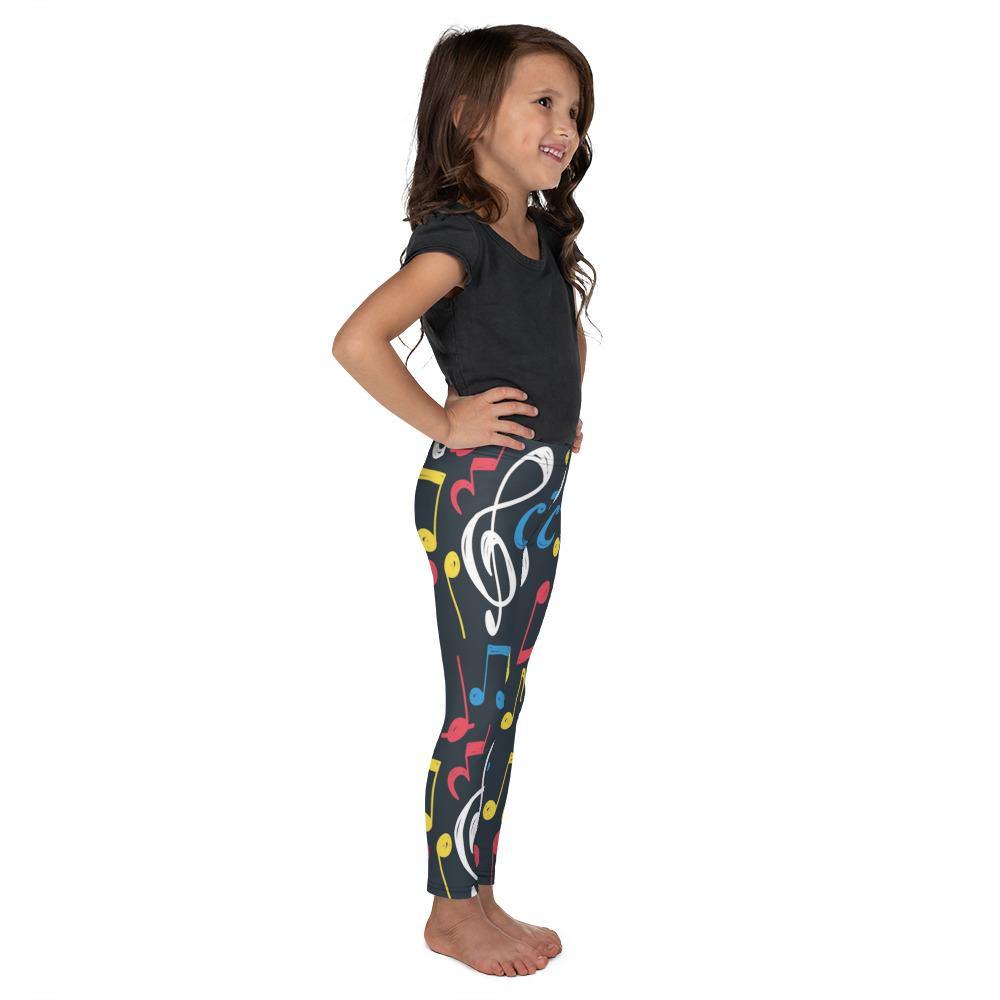 Music Note Kids Leggings - Music Gifts Depot