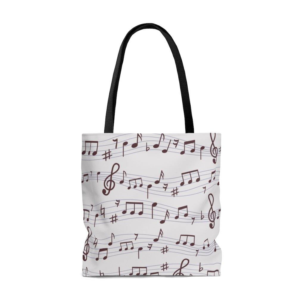Music Note Tote Bag - Music Gifts Depot