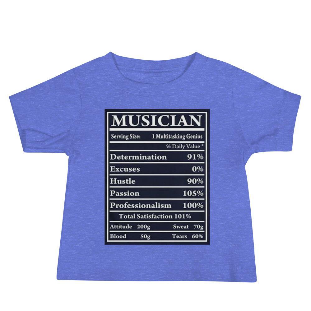 Musician Facts Baby Music Shirt - Music Gifts Depot