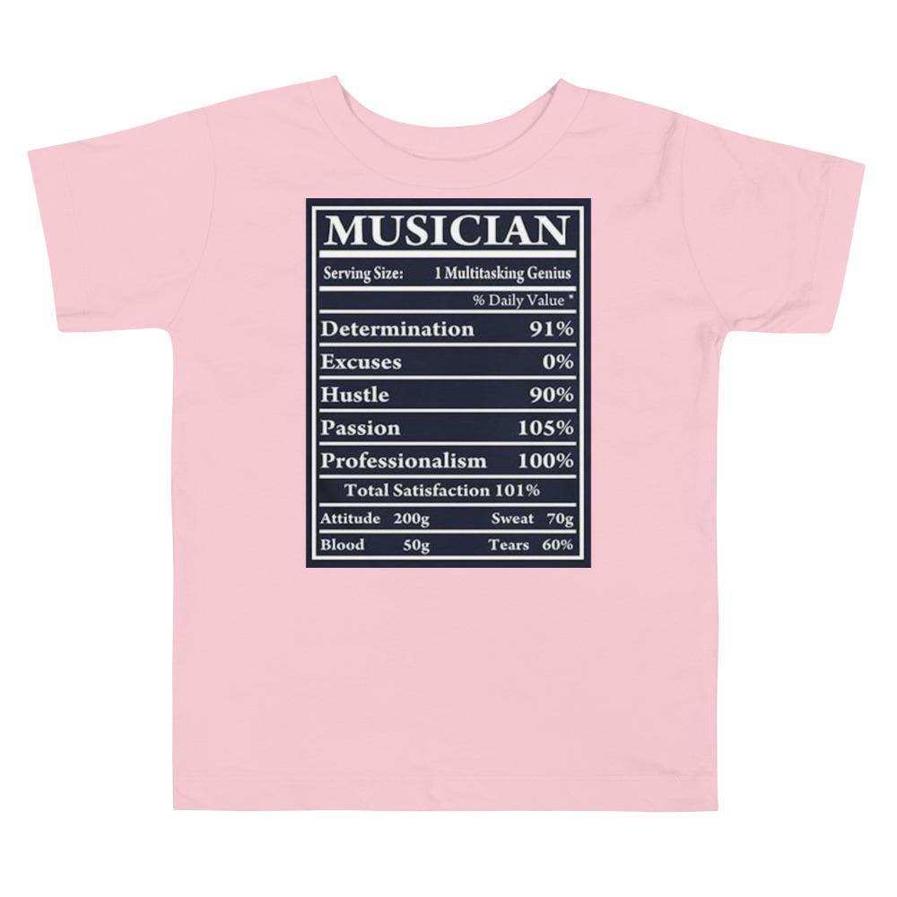 Musician Facts Toddler T-Shirt - Music Gifts Depot