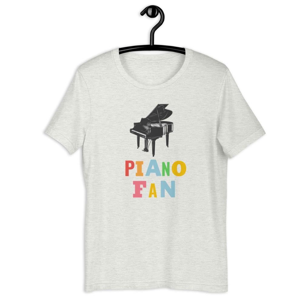 Piano Fan T-Shirt - Music Gifts Depot