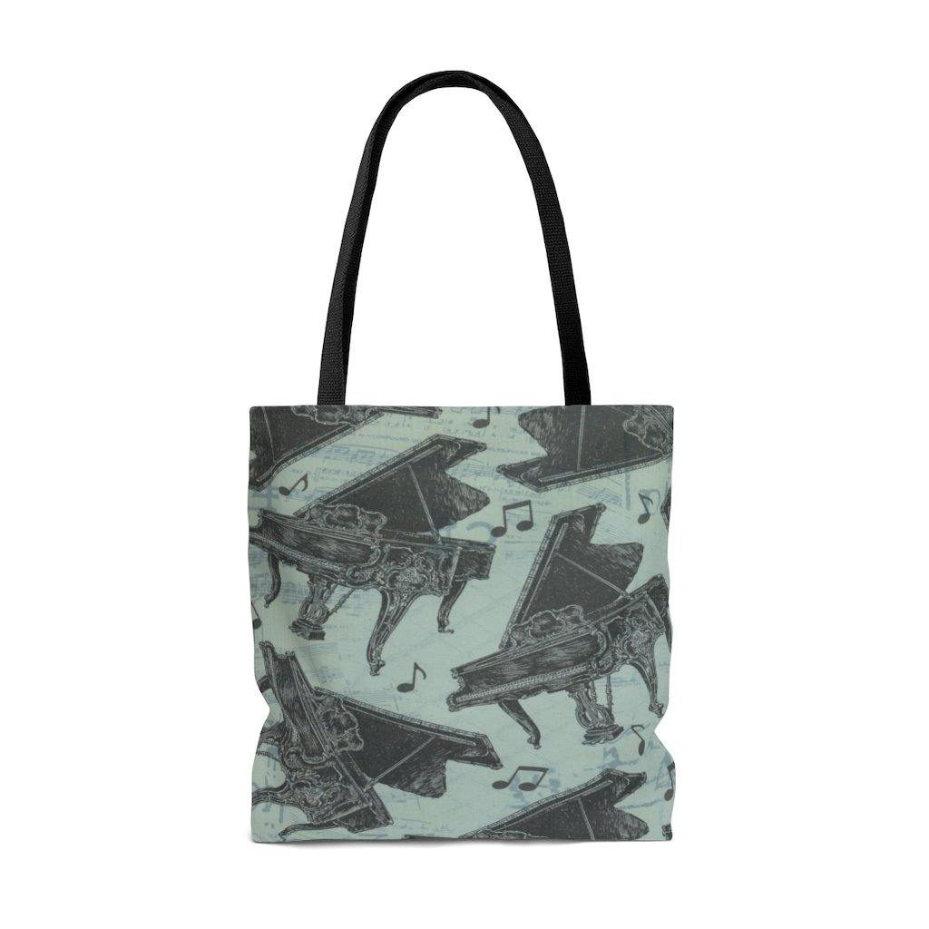 Piano Music Tote Bag - Music Gifts Depot