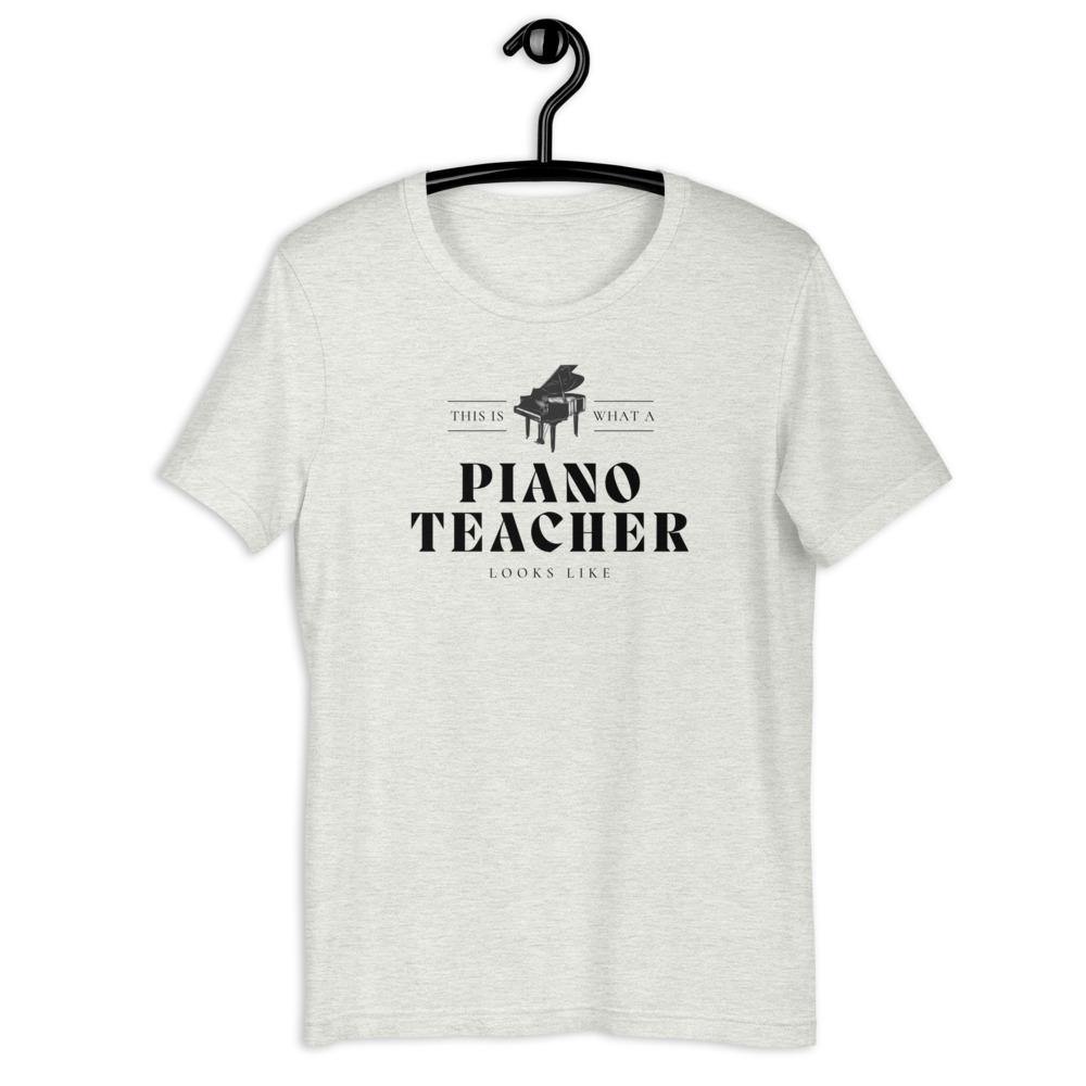 Piano Teacher T-Shirt - Music Gifts Depot