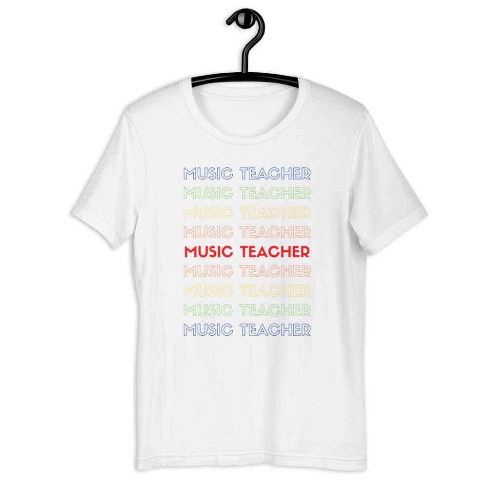 Music Teacher Unisex T-Shirt - Music Gifts Depot