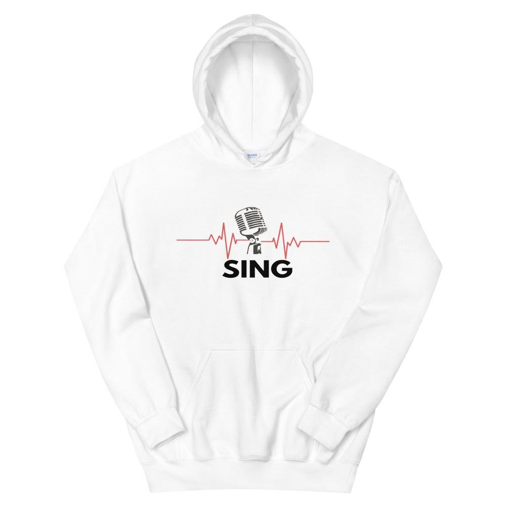 Sing Heartbeat Hoodie - Music Gifts Depot