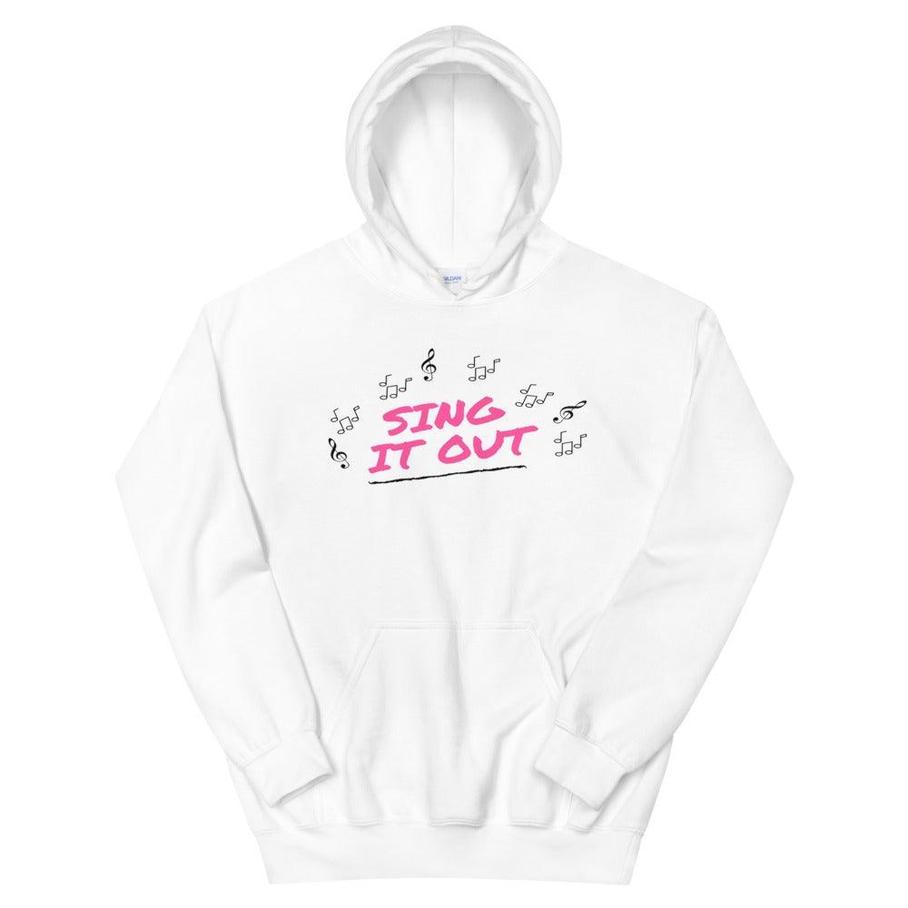 Sing It Out Hoodie - Music Gifts Depot