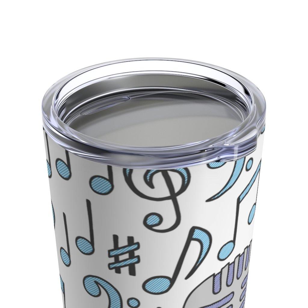 Singer Microphone Tumbler 20oz - Music Gifts Depot