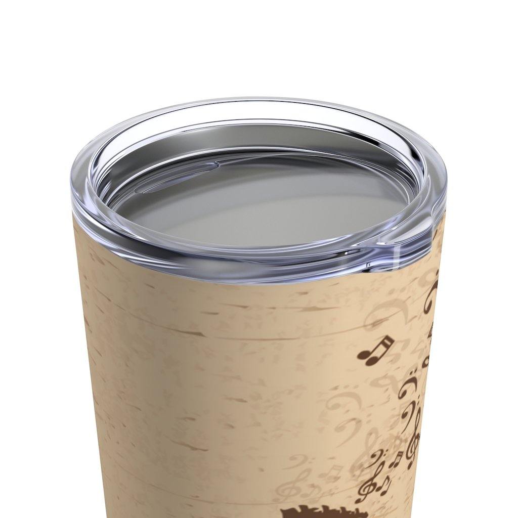 Singer Microphone Tumbler 20oz - Music Gifts Depot