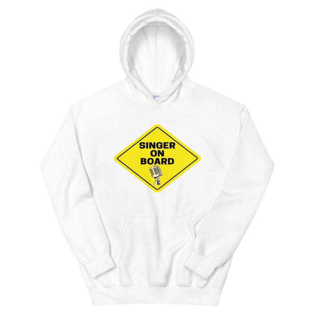 Singer On Board Hoodie - Music Gifts Depot