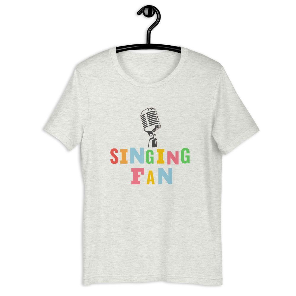 Singing Fan T-Shirt - Music Gifts Depot