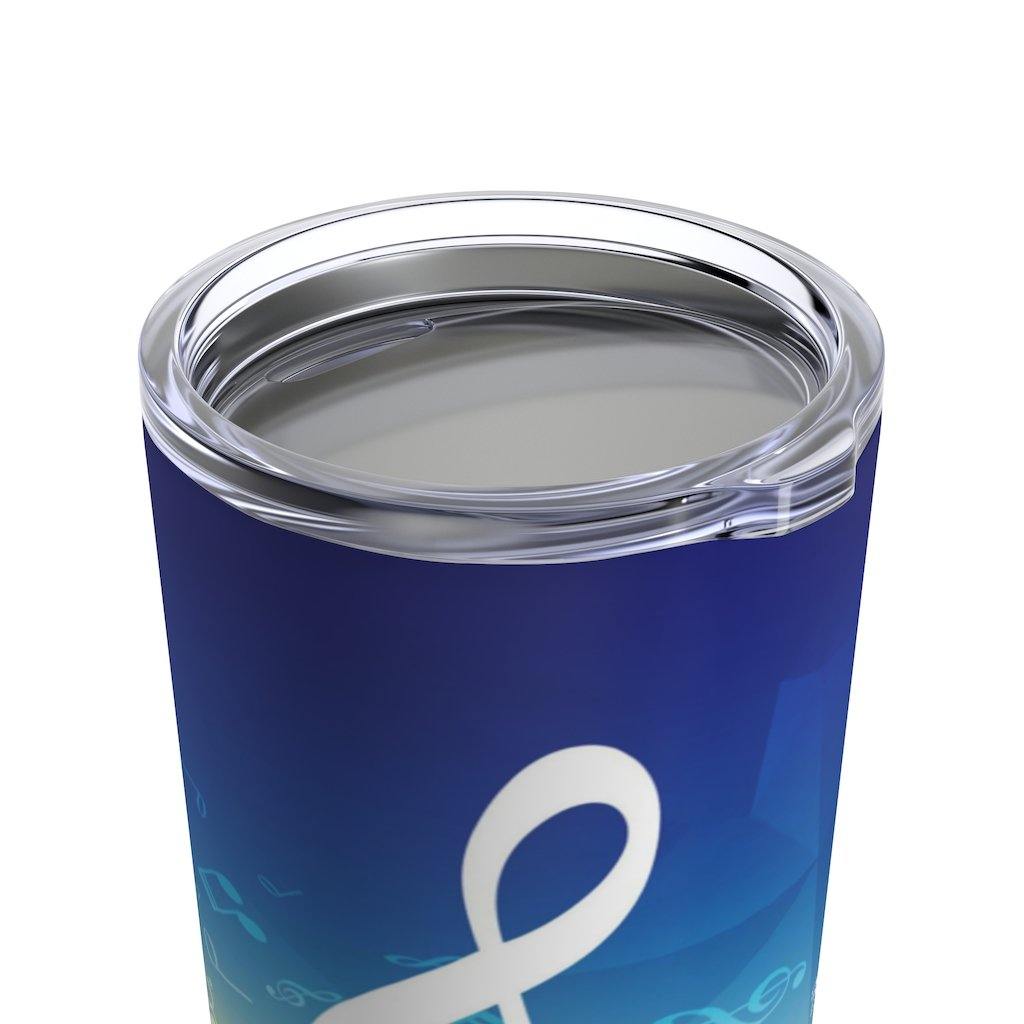 Treble Clef Music Note Tumbler 20oz - Music Gifts Depot