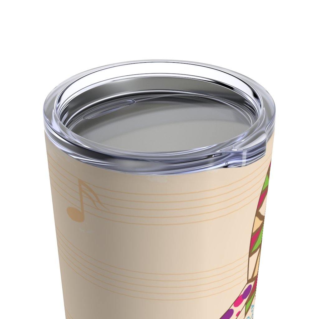 Treble Clef Music Tumbler 20oz - Music Gifts Depot