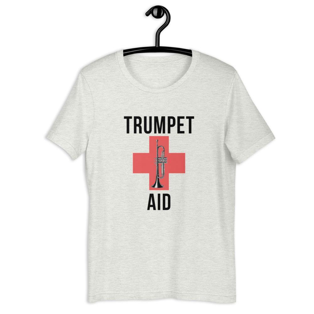 Trumpet Aid T-Shirt - Music Gifts Depot