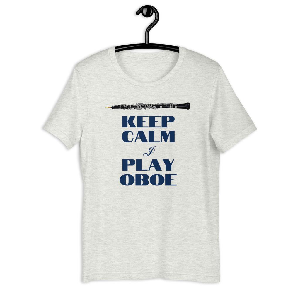 Keep Calm I Play Oboe T-Shirt | Music Gifts Depot