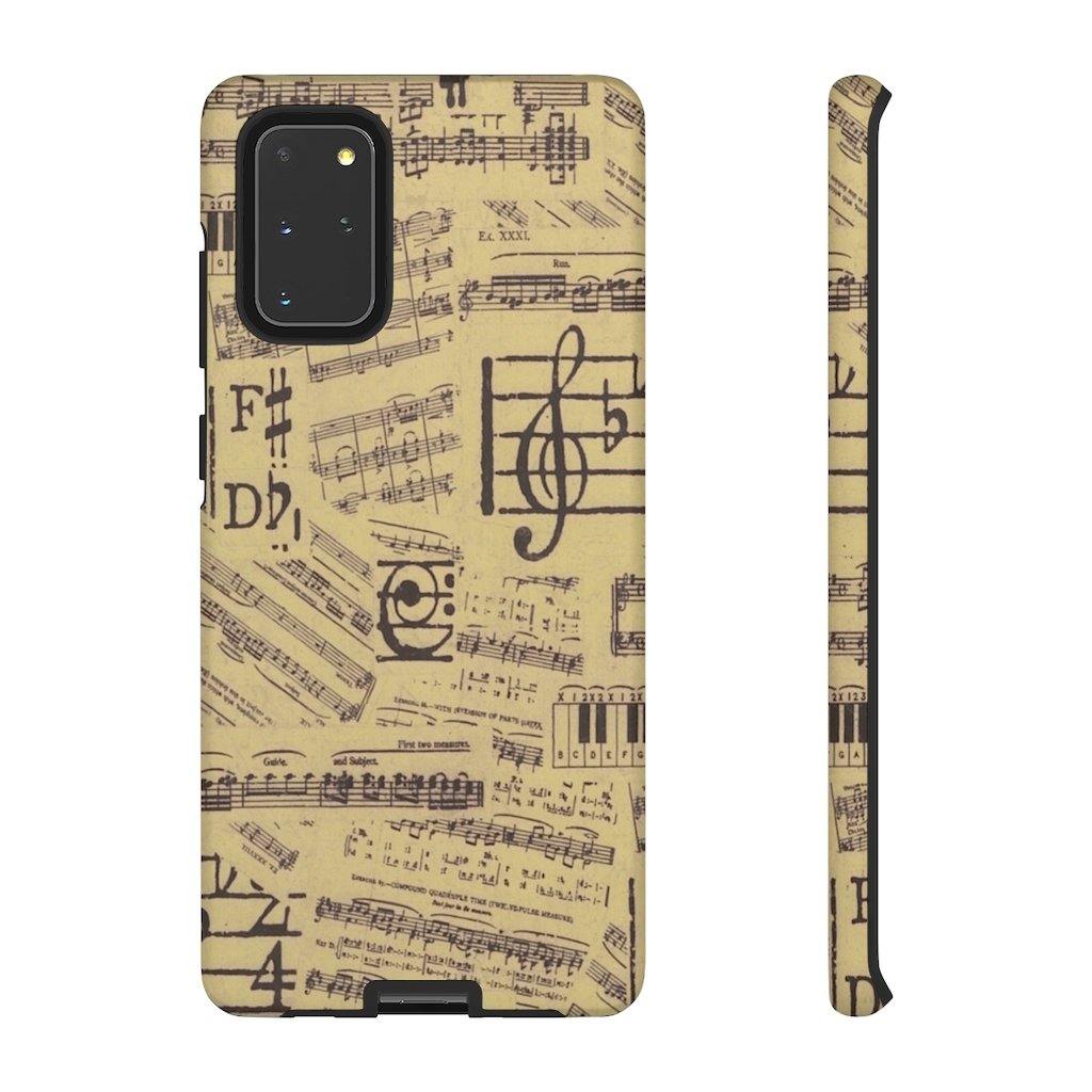 Vintage Music Note Phone Case - Music Gifts Depot
