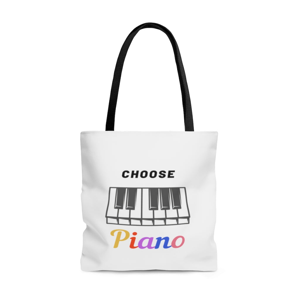 Choose Piano Tote Bag | Music Gifts Depot