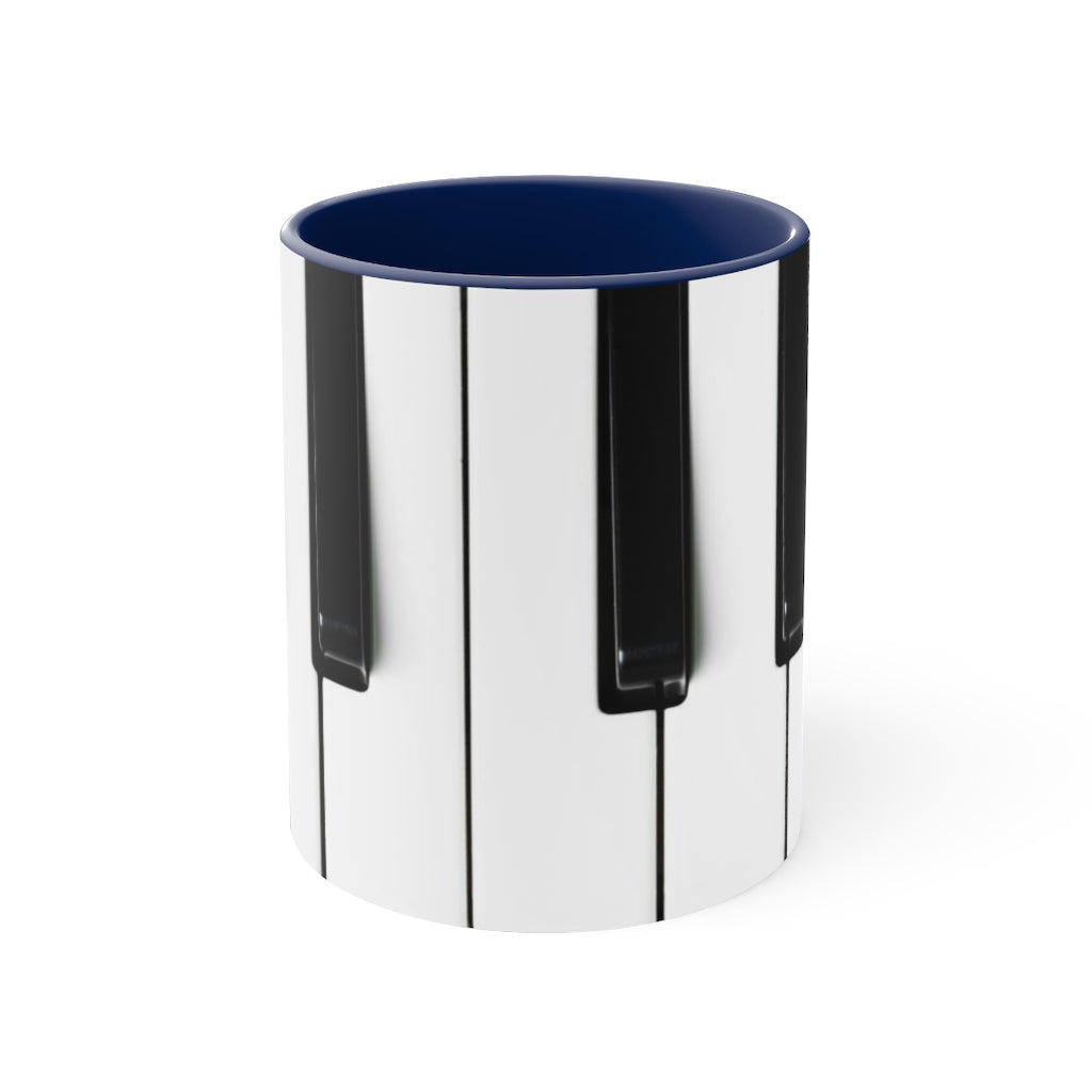 Piano Coffee Mug, 11oz | Music Gifts Depot
