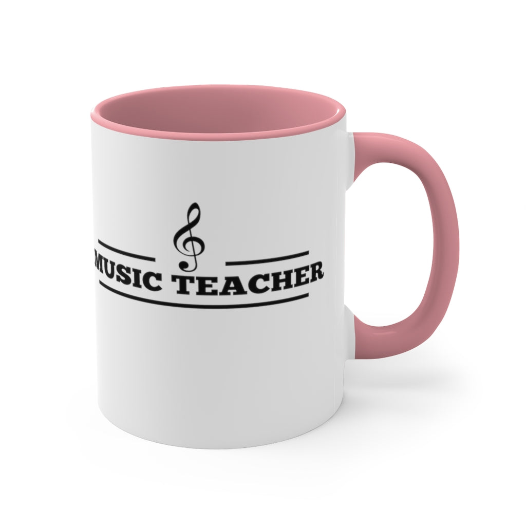 Music Teacher Coffee Mug, 11oz | Music Gifts Depot