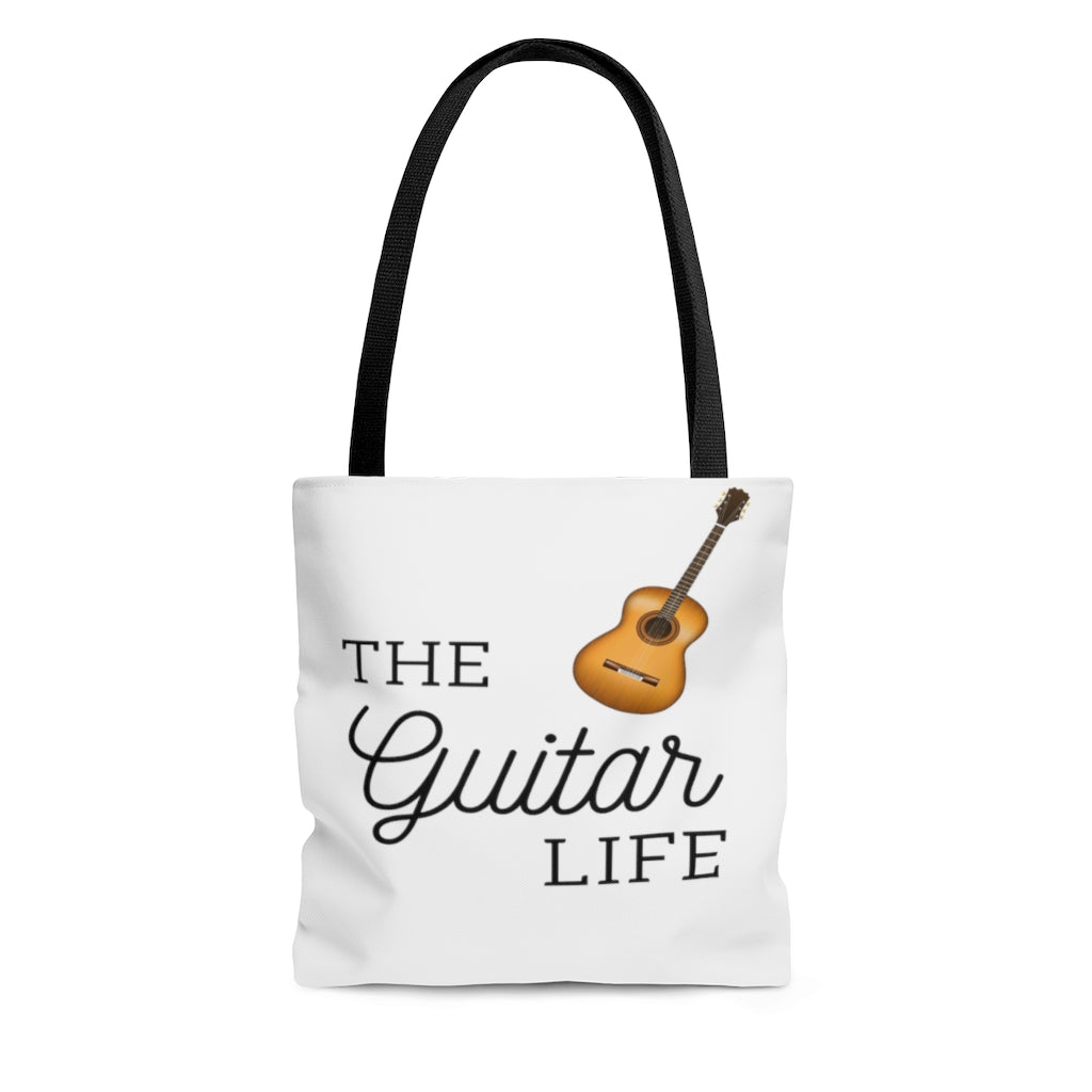The Guitar Life Tote Bag | Music Gifts Depot