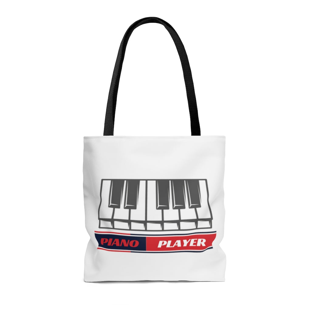 Piano Player Tote Bag | Music Gifts Depot