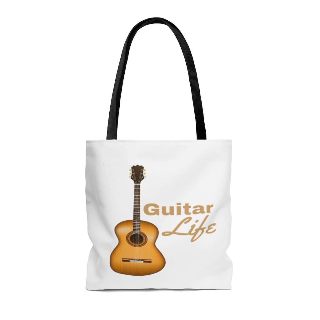 Guitar Life Tote Bag | Music Gifts Depot