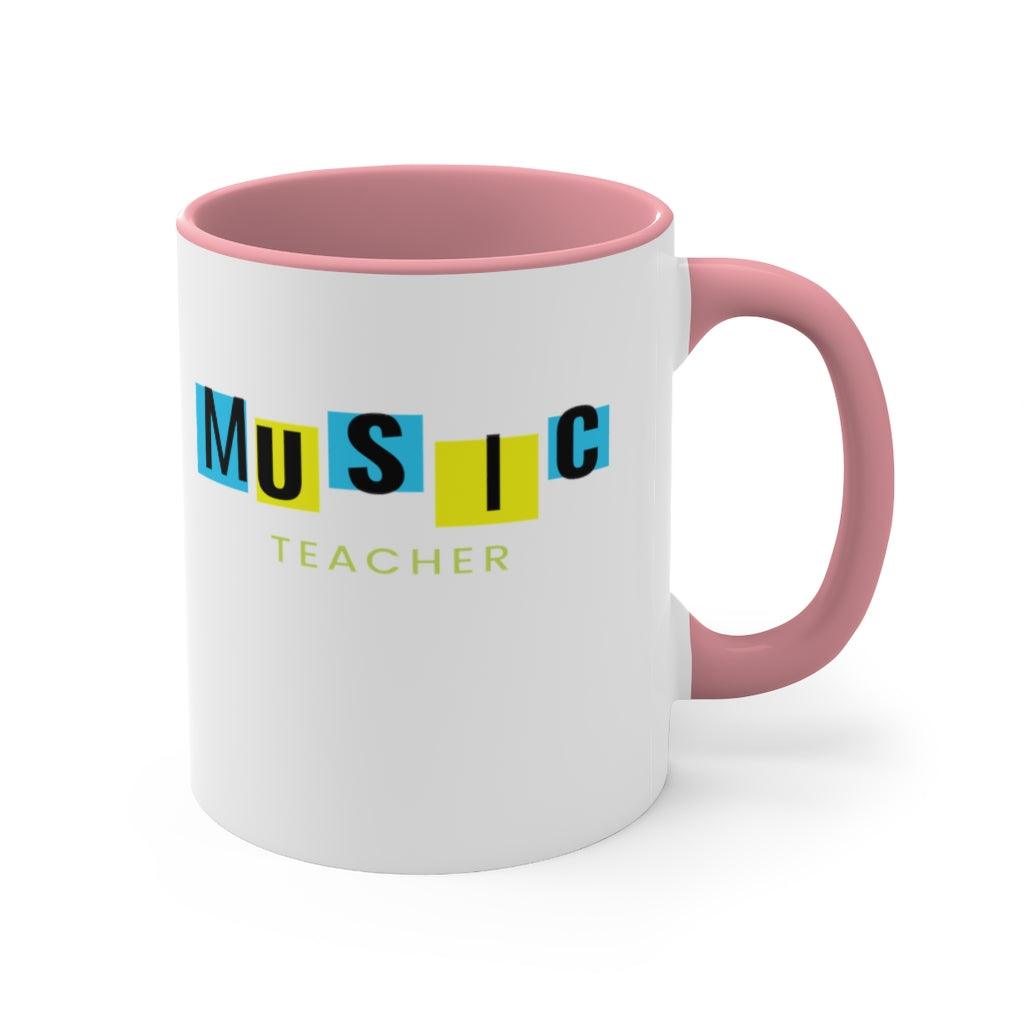 Music Teacher Coffee Mug, 11oz- Music Gifts Depot