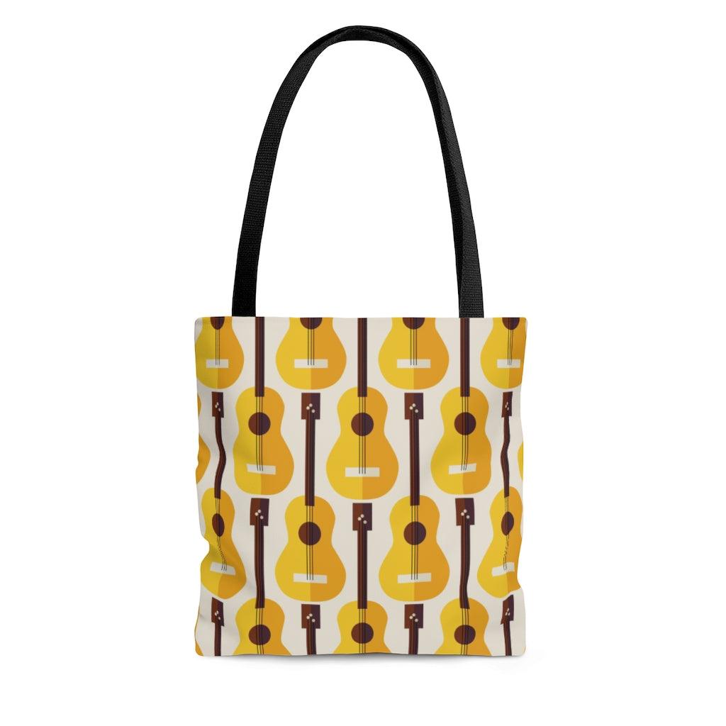 Acoustic Guitar Tote Bag - Music Gifts Depot