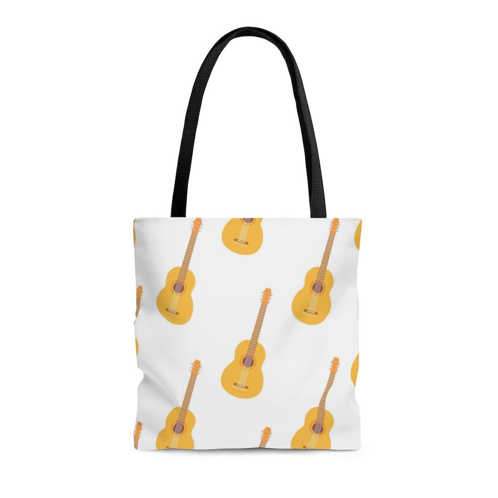 Acoustic Guitar Tote Bag - Music Gifts Depot