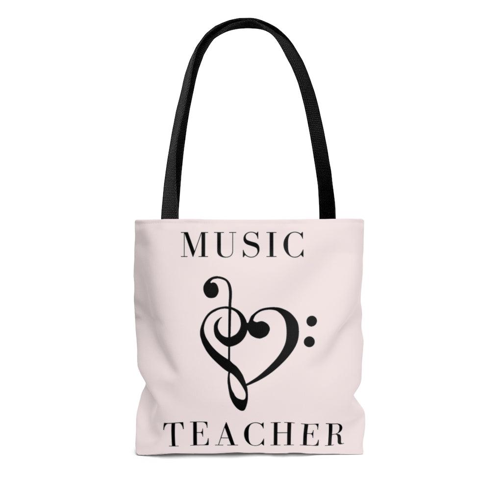 Music Teacher Tote Bag | Music Gifts Depot