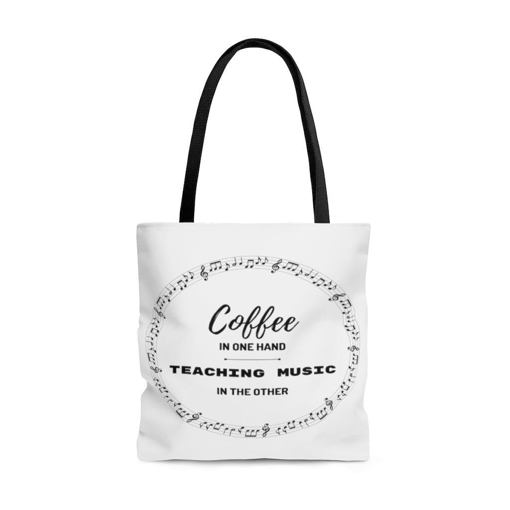Music Teacher Tote Bag | Music Gifts Depot