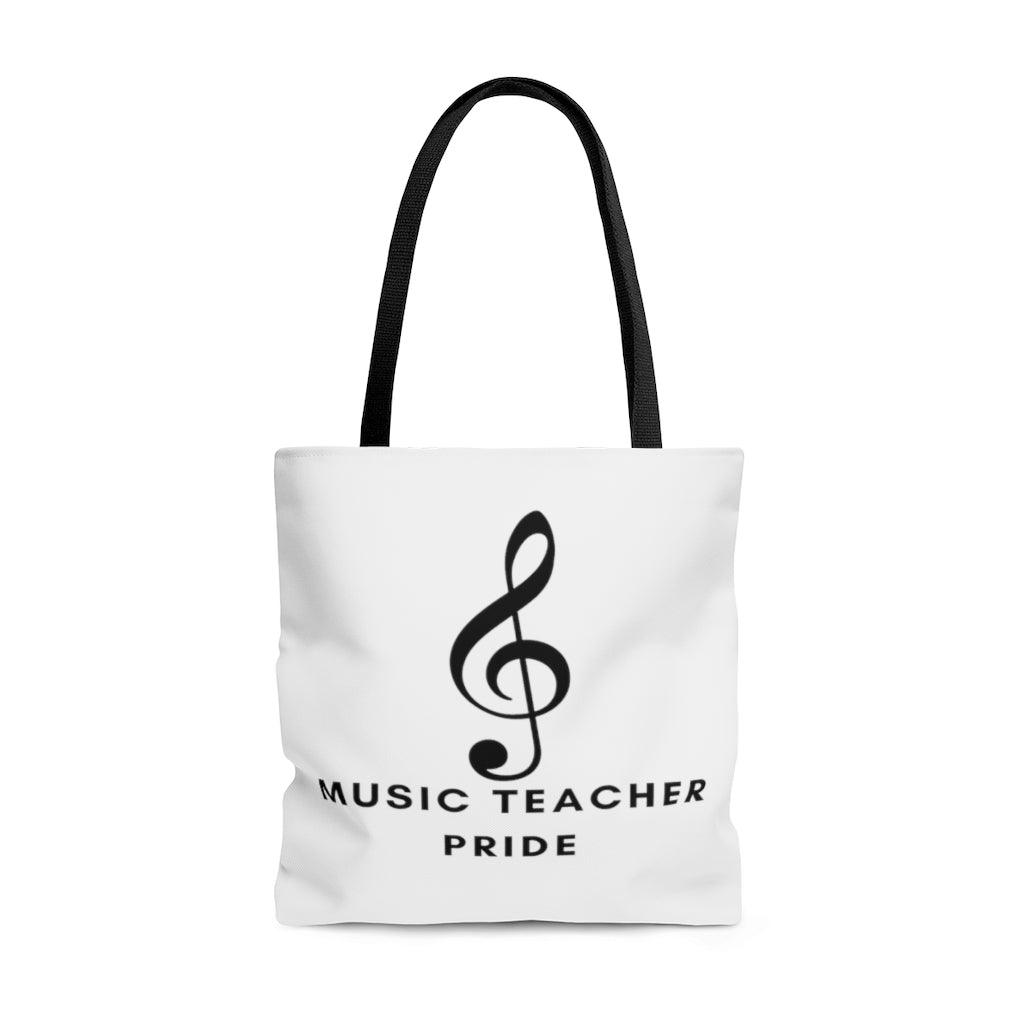 Music Teacher Pride Tote Bag | Music Gifts Depot