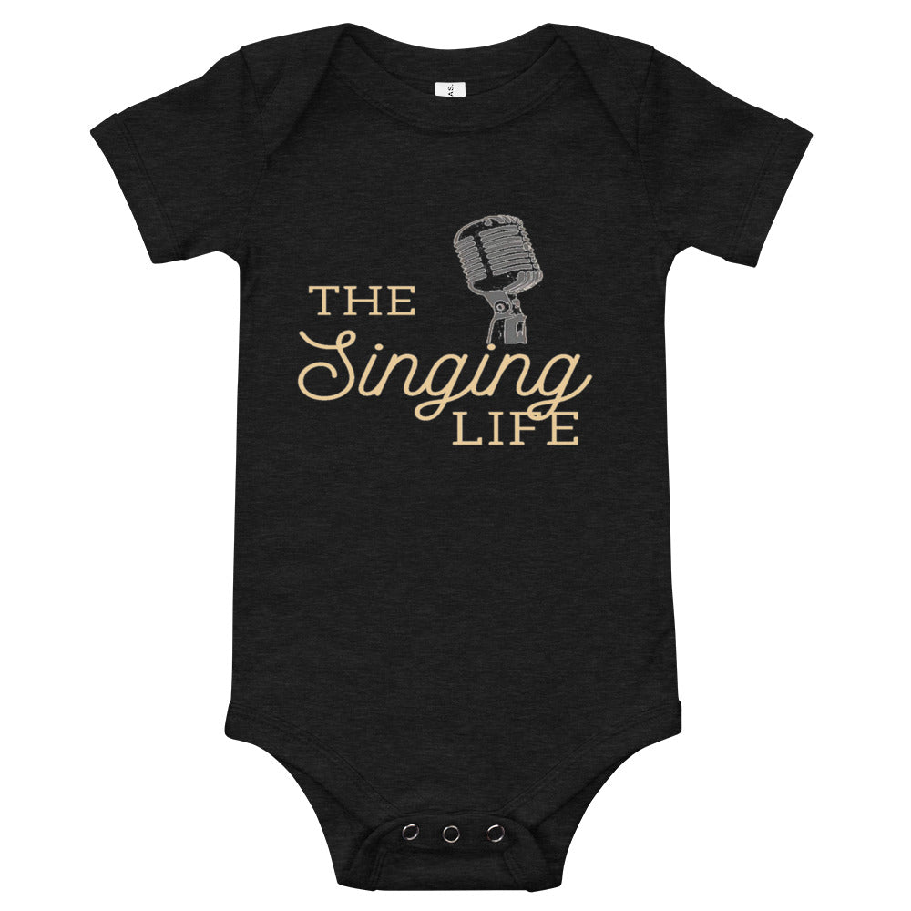 The Singing Life Baby short sleeve one piece - Music Gifts Depot