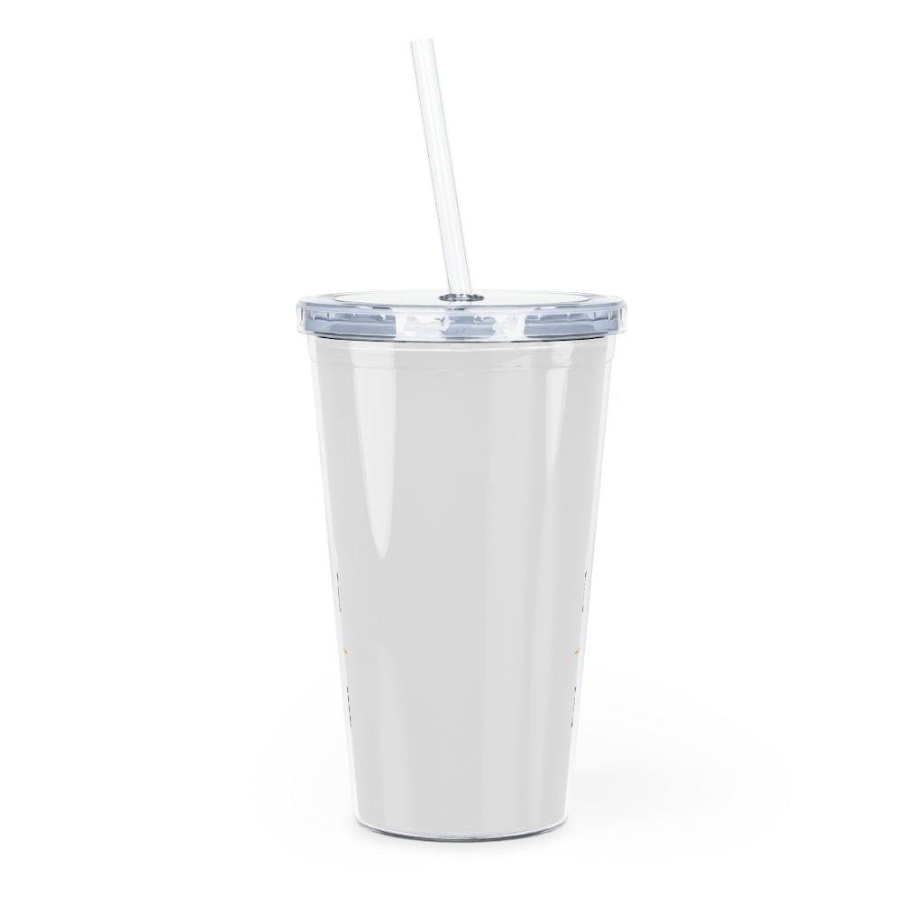 Beethoven Plastic Tumbler with Straw - Music Gifts Depot